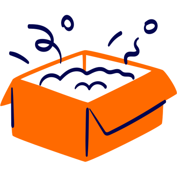 Open box